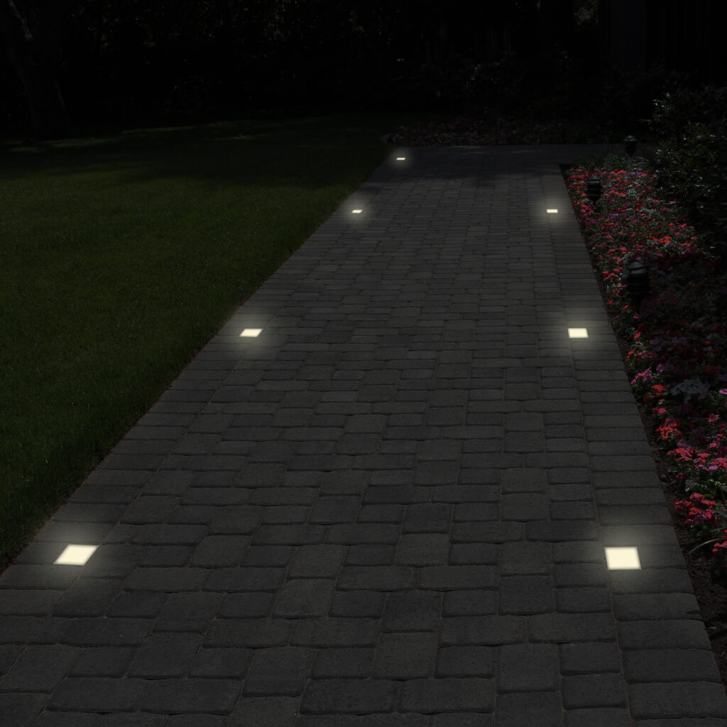 LUMENGY Paver Light 4×4 Driveway & Walkway Ambiance Lights