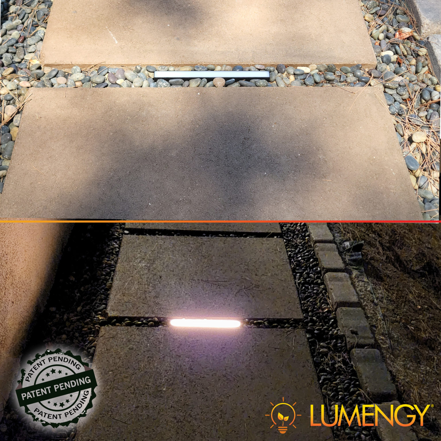 LUMENGY Paver Light 05×8 Driveway & Walkway Ambiance Lights