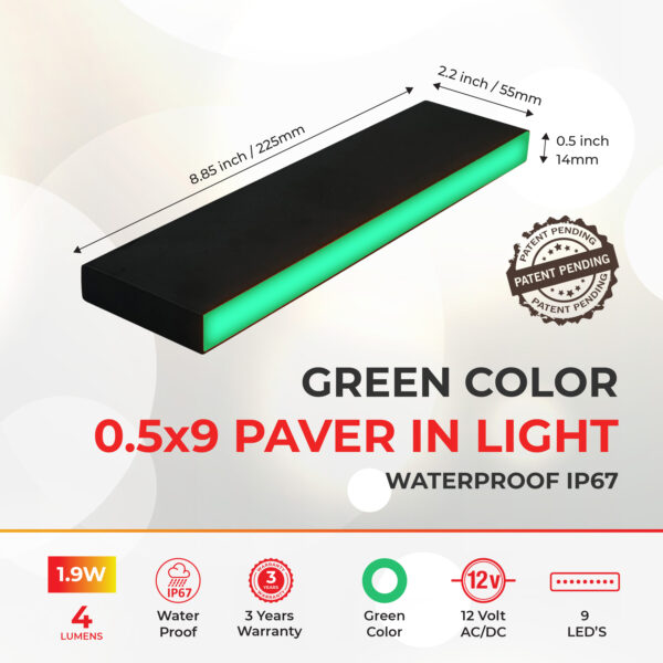 4 inch/0.5w LED Ambiance Hardscape Paver Step Light - Lumengy
